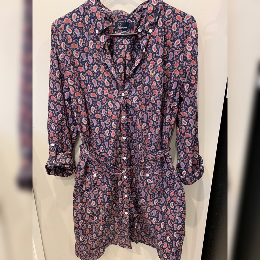 Fred Perry button down dress